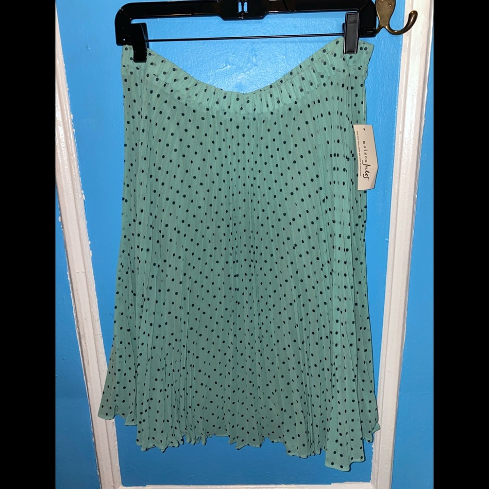 Maison Jules Pleated Skirt